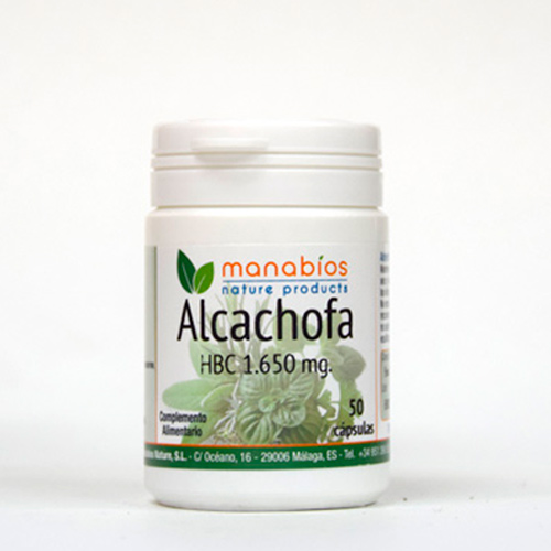 Alcachofa HBC 50 cápsulas Manabios