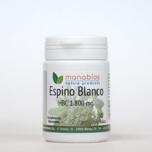 Espino Blanco 50 cápsulas Manabios